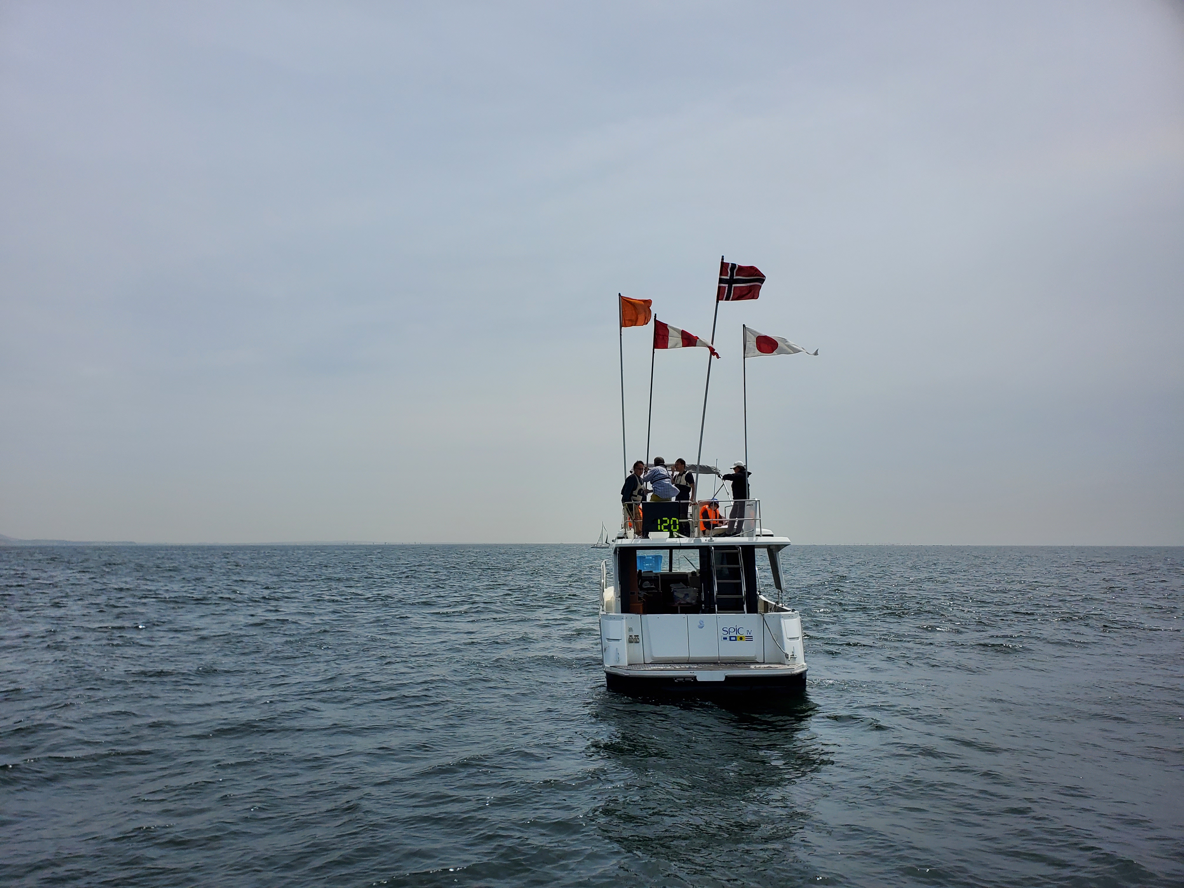 ヨットレースの様子