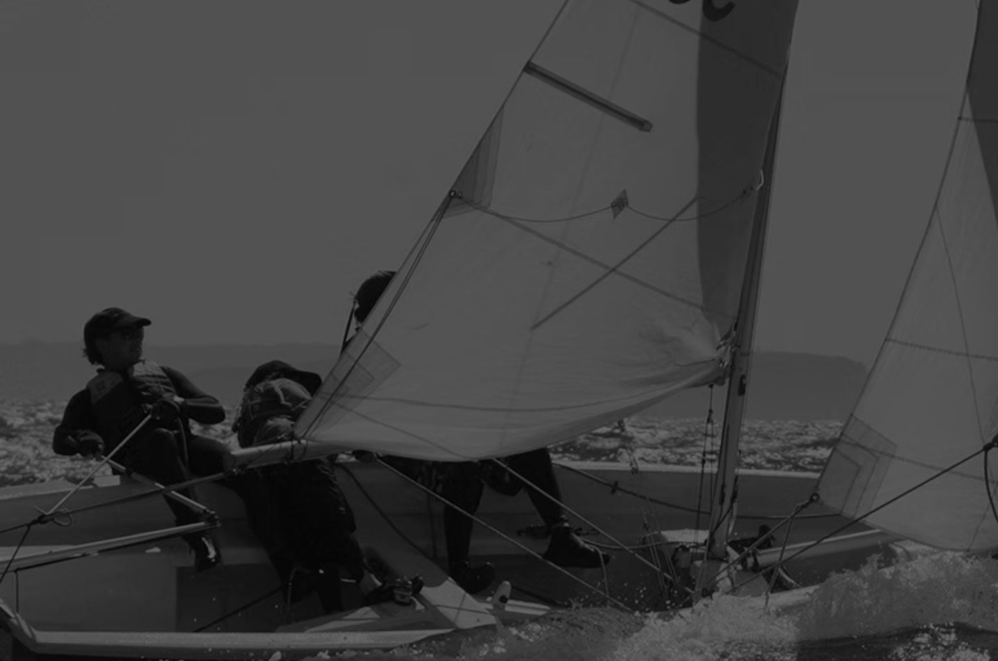 ヨットレースの様子